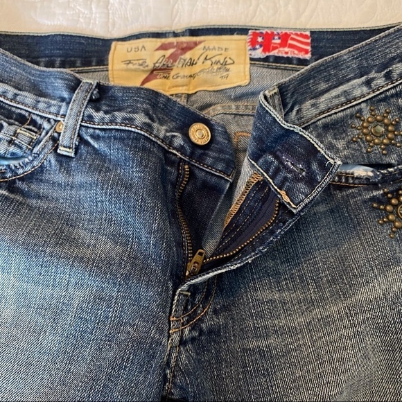 7 for All Mankind Limited Edition Studded Jeans - Picture 14 of 16
